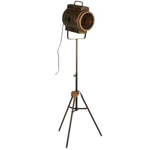 [GF005] Lampe sur trépied façon vieux projecteur