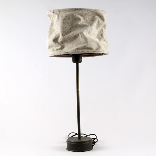 [LL26257968166112] Lampe DAGOBERT grand abat-jour en tissus