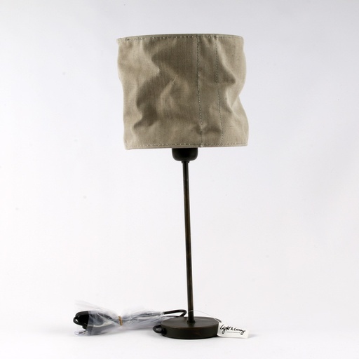[LL26207968166212] Lampe KATRIEN abat-jour en tissus cousu