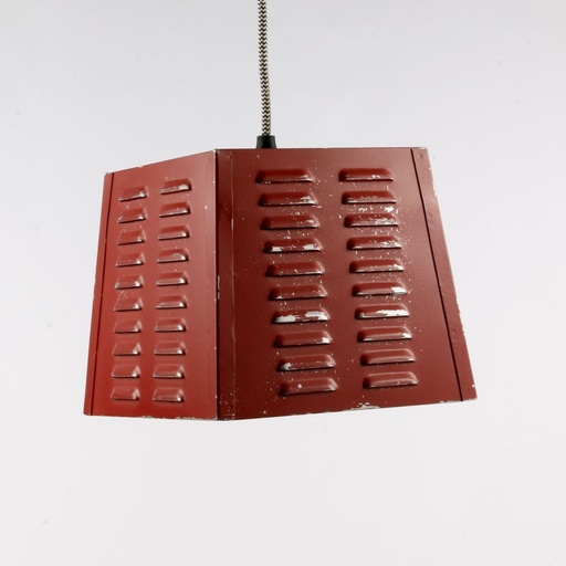 [SEB15233] Lampe Suspension VINTAGE  rouge