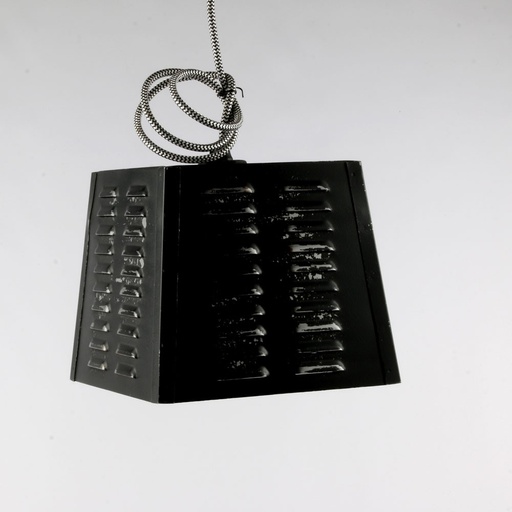 [SEB15232] Lampe Suspension VINTAGE  noire