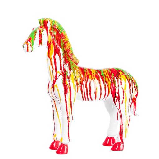 [50112] Figurine Design ZEBRE multicolore