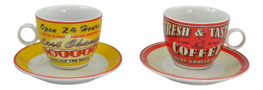 [RD307] Set 2 Tasses à Café  VINTAGE 