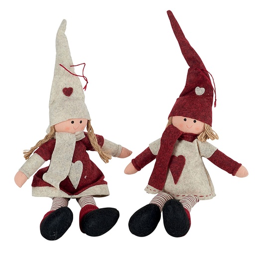 [WI043GARCON] Lutin Garçon en feutrine 39 cm