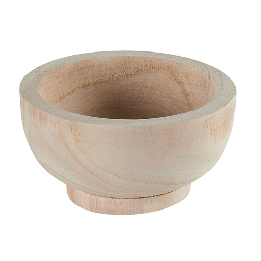 [FW019] Coupelle décorative en bois PAULOWNIA 7 cm 