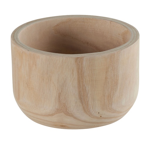 Coupe décorative en bois PAULOWNIA 24 cm  