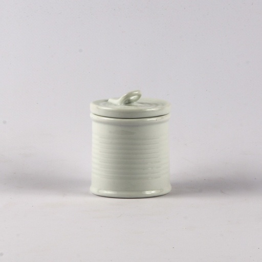 [22844] Sucrier Blanc CONSERVE céramique 9 cm 
