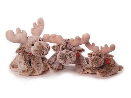 [6781] Peluche ELAN assis brun 15 cm 