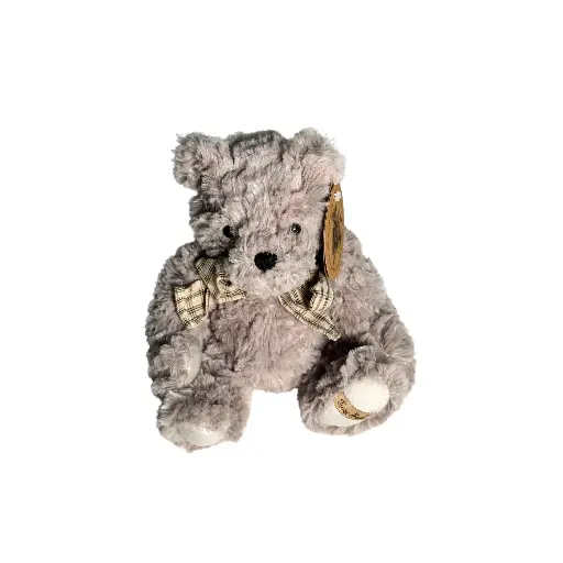 [QJ468-1] Peluche Ours Tim gris 22 cm